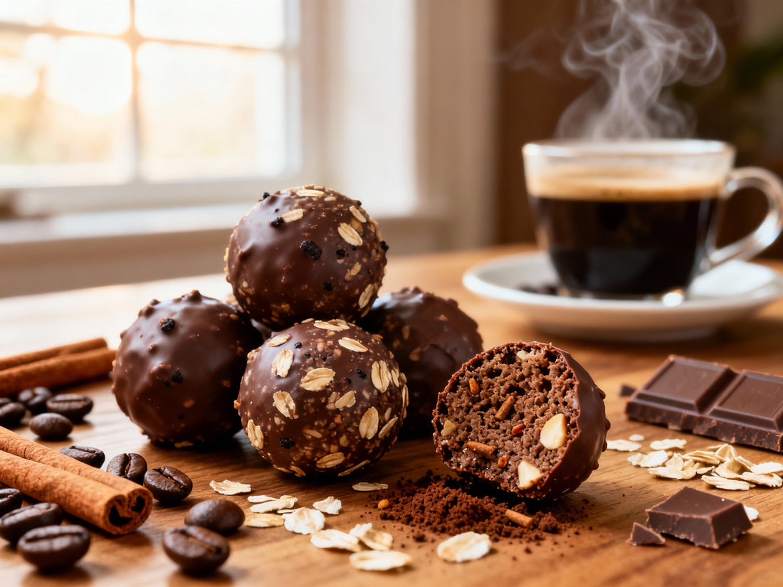 MOMO RICH COFFEE Protein Balls: Energy with Plant-Based Nutrition