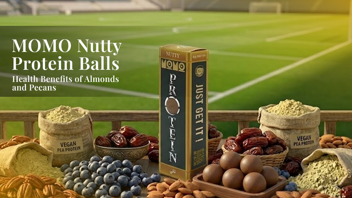 MOMO Nutty Protein Balls: Health Benefits of Almonds and Pecans