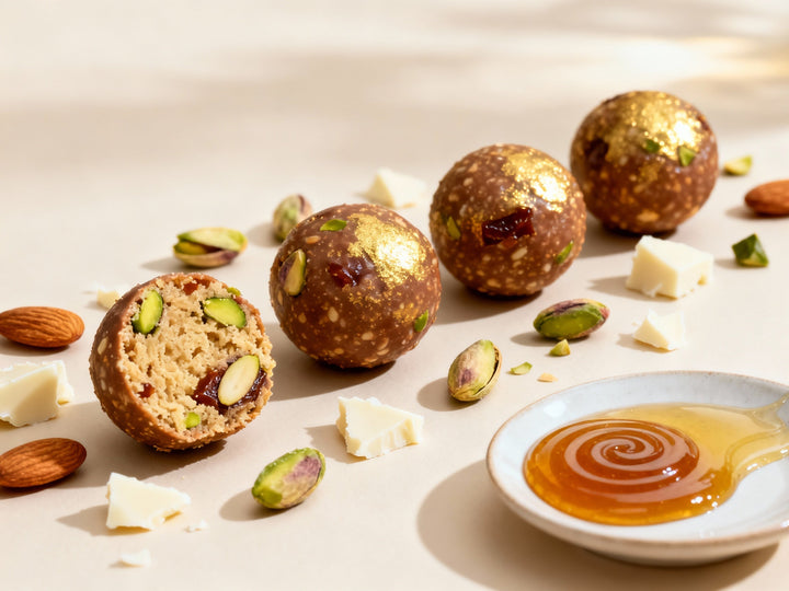 PISTA Protein Balls: Pistachio Elegance for Heart Health, Muscle Recovery, and Sustained Energy