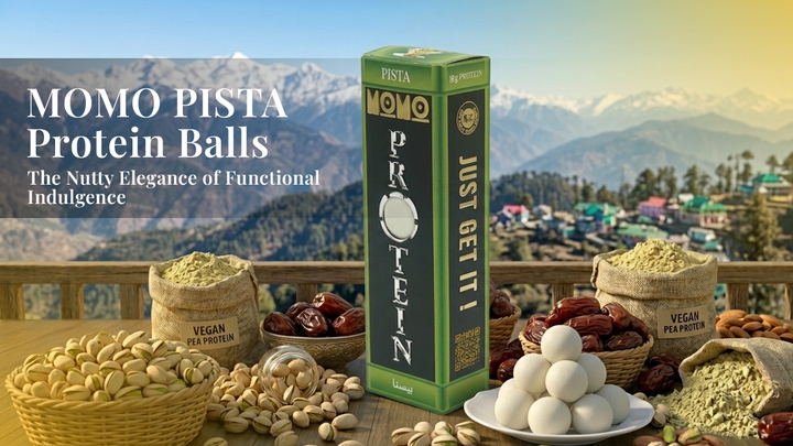 MOMO PISTA Protein Balls : The Nutty Elegance of Functional Indulgence
