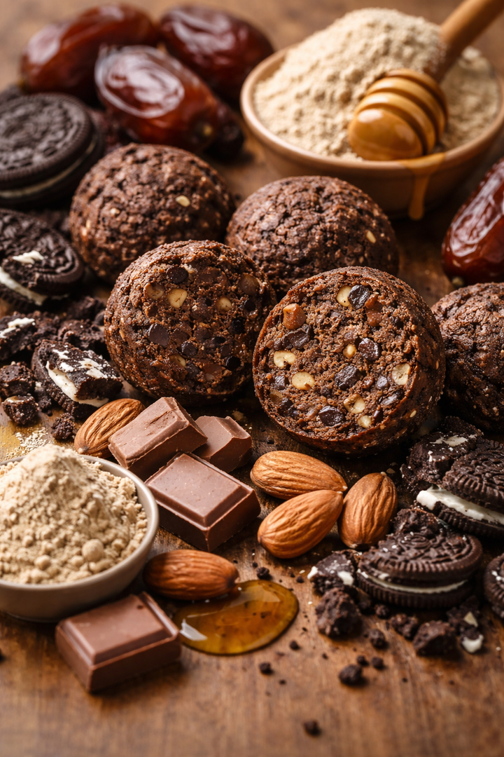 MOMO REO Protein Balls : Cookie Crunch Indulgence With Plant Benefits