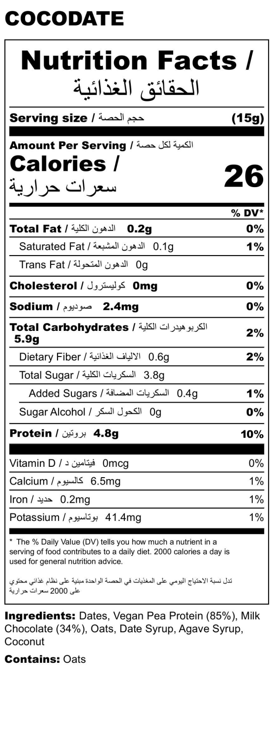 Cocodate Protein Balls – Desert Superfoods