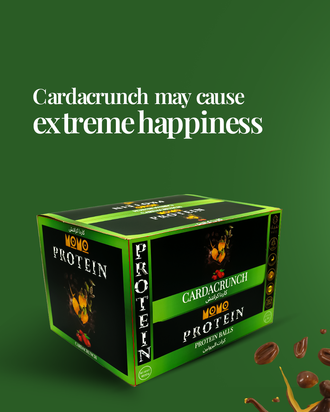 Cardacrunch Protein Balls – Spiced Aromatic Crunch