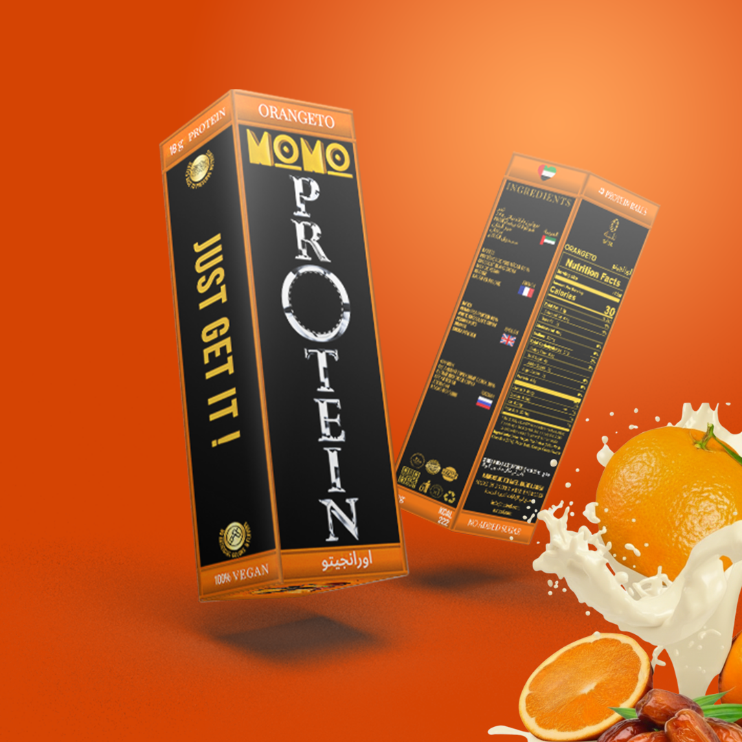 Orangeto Protein Balls – Citrus Sunshine