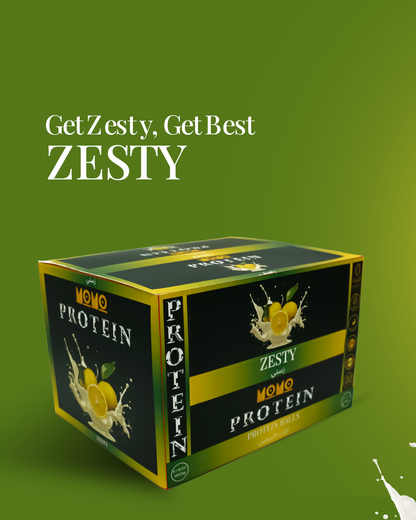 Zesty Protein Balls – Citrus Medley