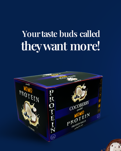 Cocoberry Protein Balls – Chocolate Berry Fusion