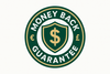 Money Guarantee
off whit backround
