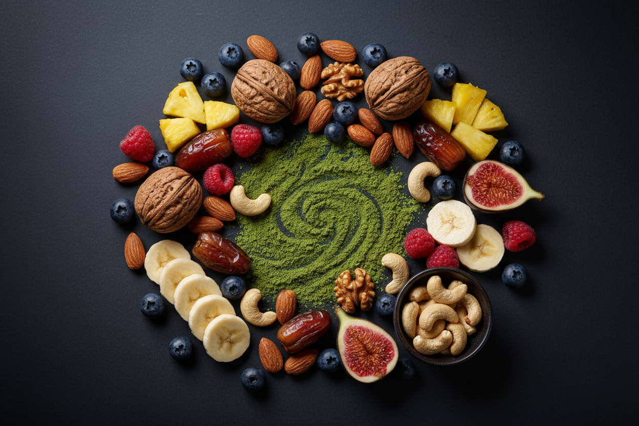 replace pomogrante with pineapple and add some banana