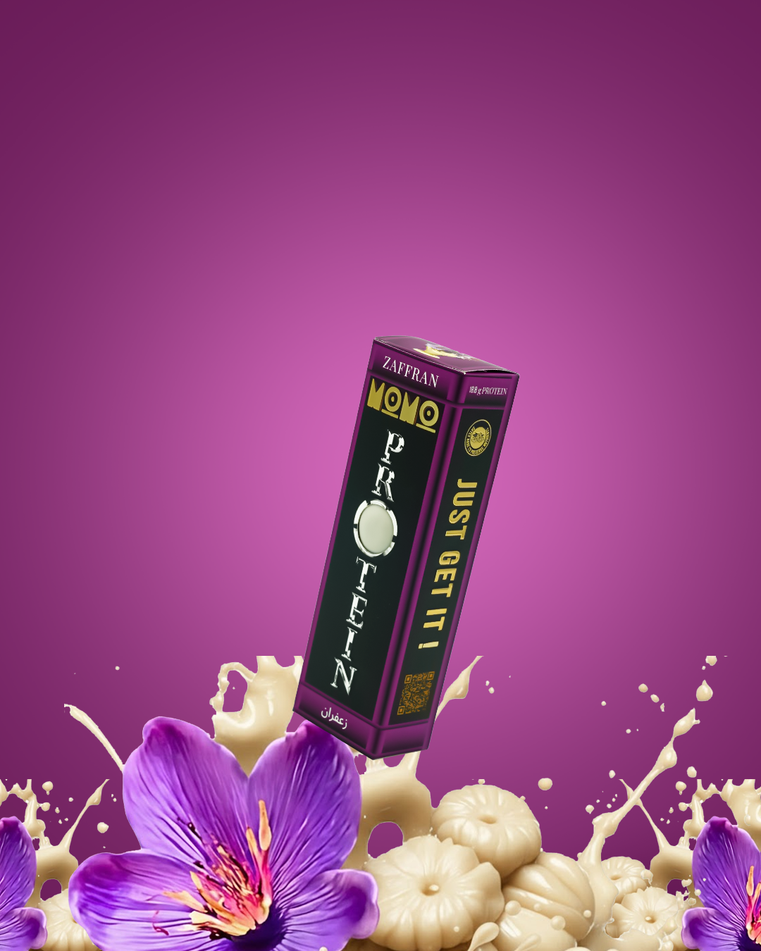 Zaffran Protein Balls – Golden Luxury